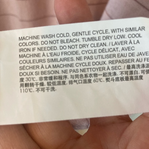 Theory Mens Clean Tee Viola/Light Plum Striped Short Sleeve Tee - Picture 6 of 7